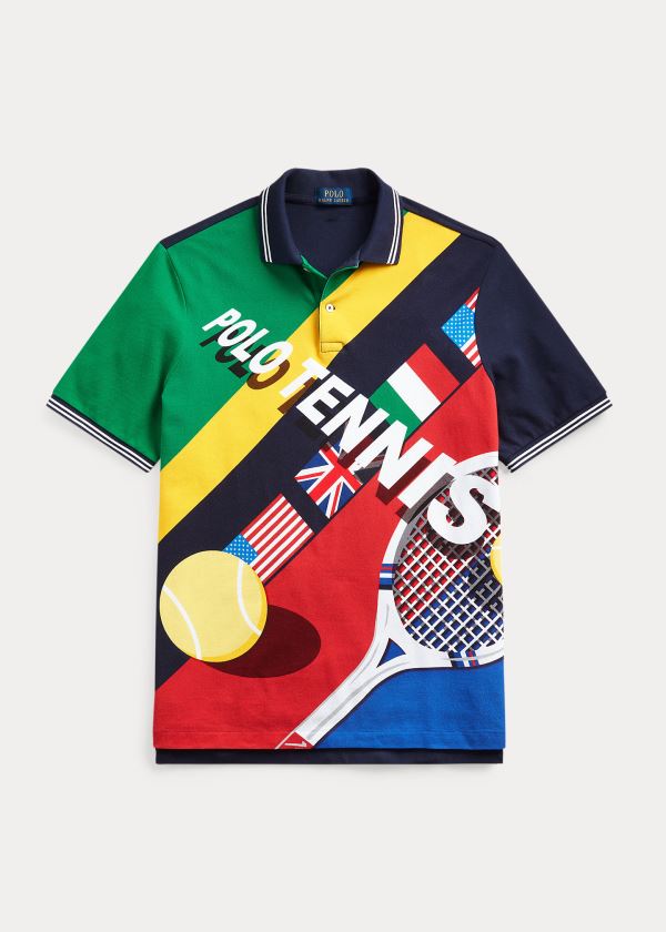 Men's Polo Ralph Lauren Classic Fit Tennis Mesh Polos | 031568RMA